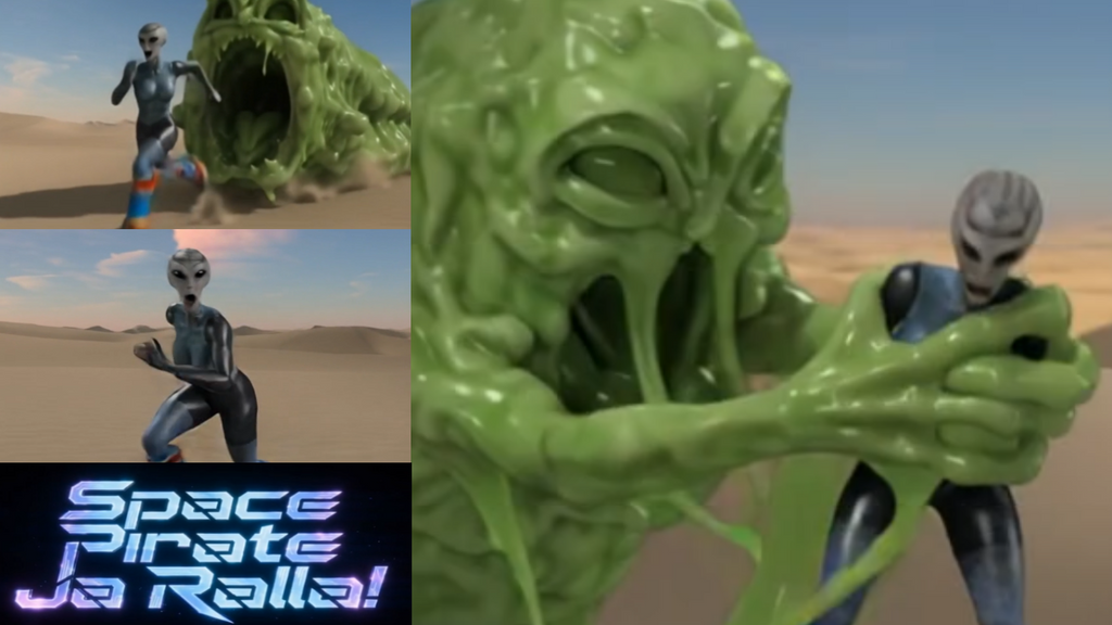 Space Pirate Ja Ralla: The Wrath of Glob-Ba (The Cosmic Joke Trilogy Part 1 of 3)